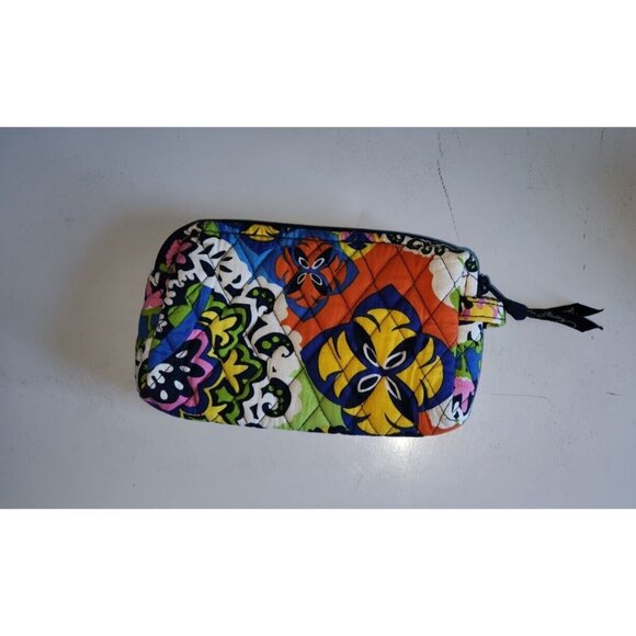 VERA BRADLEY Medium Cotton Cosmetic Case Rio Pattern Multicolor - Picture 3 of 8